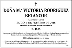 M.ª Victoria Rodríguez Betancor